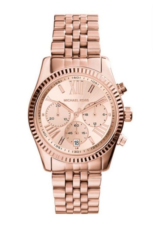 Michael Kors horloge   Modell: MK5569, Handtassen en Accessoires, Horloges | Dames, Goud, Goud, Ophalen of Verzenden