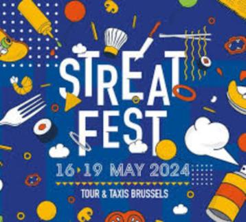 2 tickets Streat Fest - Bruxelles - 16/05