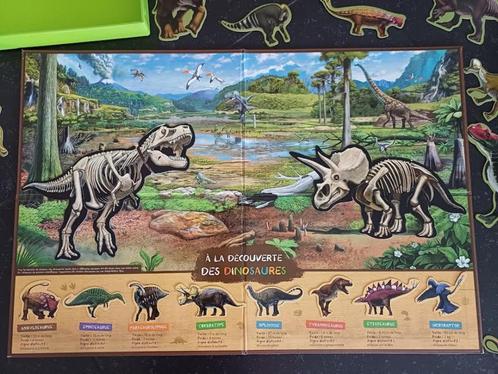 jeux enfant dinosaures puzzle magnétique, Enfants & Bébés, Jouets | Puzzles pour enfants, Comme neuf, 4 à 6 ans, 10 à 50 pièces
