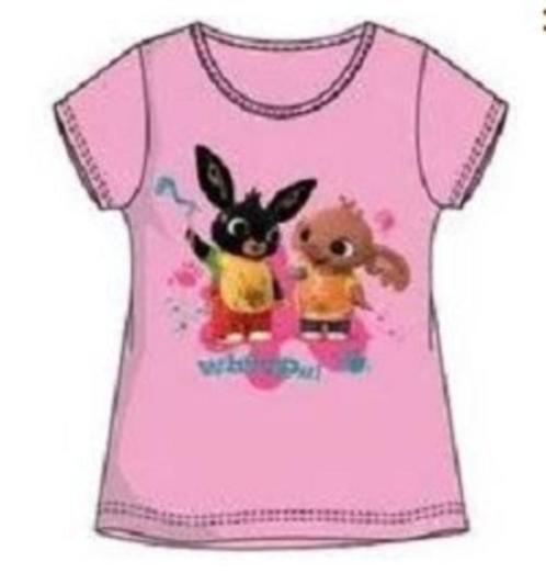 Bing Konijn T-shirt Roze - Bing en Sula - Maat 110 - 116, Kinderen en Baby's, Kinderkleding | Maat 110, Nieuw, Meisje, Shirt of Longsleeve