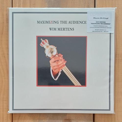 2xLP: Wim Mertens: Maximizing the audience (Music on vinyl), CD & DVD, Vinyles | Classique, Du modernisme à nos jours, Autres types