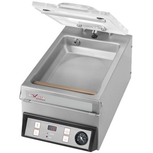 Machine sous vide, couvercle bombé, cuve acier inox - 4 m3/h, Collections, Appareils électroniques, Autres types, Enlèvement ou Envoi