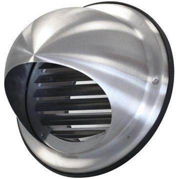 Rvs bolrooster 125 mm 12,50 p/st per 10 10 euro p/st