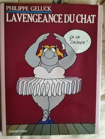Le Chat tome 3 La Vengeance du Chat de P. Geluck E.O. 1988