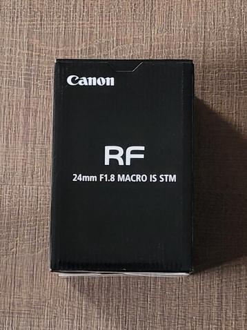 Nieuwe lens Canon RF 24mm f/1.8 Macro IS STM incl garantie 