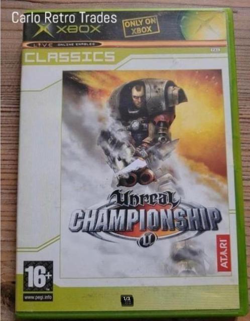 Championnat Unreal - Xbox originale, Consoles de jeu & Jeux vidéo, Jeux | Xbox Original, Comme neuf, Shooter, À partir de 16 ans