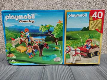 Playmobil Jubileum set Ponyweide met hooiwagen – 5457