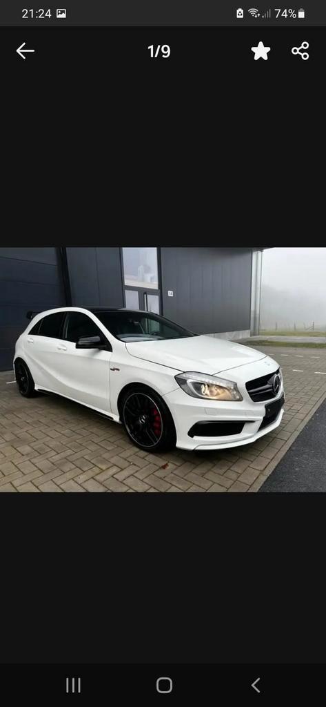 Mercedes-Benz A45 AMG, Autos, Mercedes-Benz, Particulier, Classe A, ABS, Régulateur de distance, Airbags, Air conditionné, Bluetooth