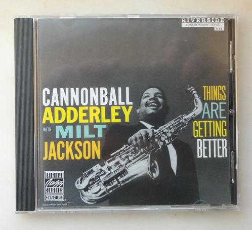 Things Are Getting Better - Cannonball Adderley, CD & DVD, CD | Jazz & Blues, Comme neuf, Jazz, Enlèvement