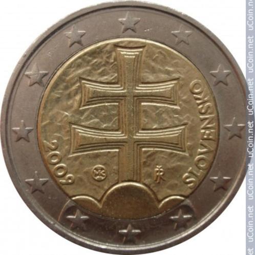 2 euros, 2€ Slovaquie 2009, Timbres & Monnaies, Monnaies | Europe | Monnaies euro, Monnaie en vrac, 2 euros, Slovaquie, Enlèvement ou Envoi