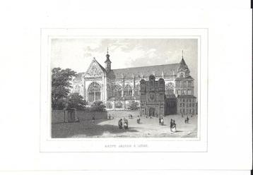 1844 - Liège - Eglise Saint-Jacques