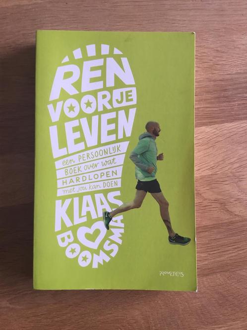 Klaas Boomsma - Ren voor je leven, Livres, Livres de sport, Comme neuf, Enlèvement ou Envoi