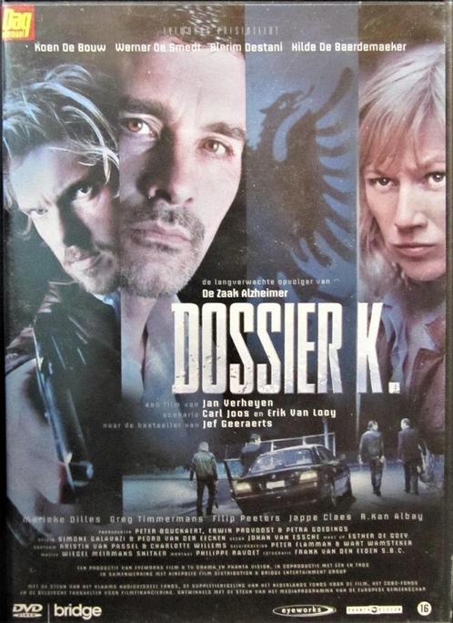 DVD VLAAMSE KLASSIEKERS- DOSSIER K. (KOEN DE BOUW), CD & DVD, DVD | Classiques, Comme neuf, Thrillers et Policier, Tous les âges