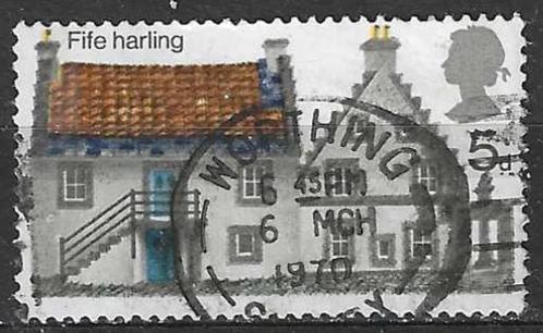 Groot-Brittannie 1970 - Yvert 582 - Landelijke gebouwen  (ST, Postzegels en Munten, Postzegels | Europa | UK, Gestempeld, Verzenden