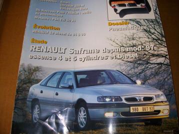 revue technique renault safrane de 1997-1999