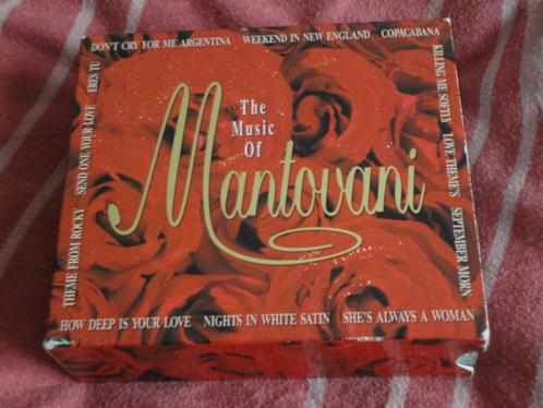 The Mantovani Orchestra –The Music Of (4 aparte cd's in box), CD & DVD, CD | Instrumental, Enlèvement ou Envoi