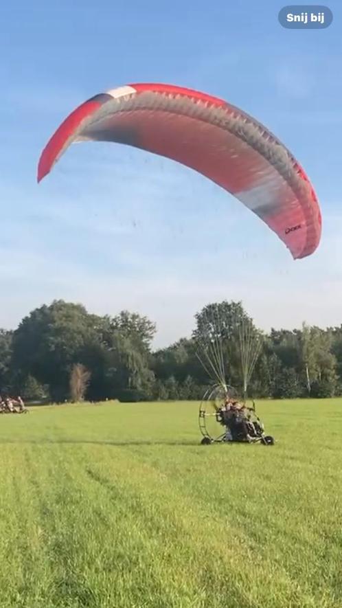 Paramotor trike duo + paraglider + reserve + aanhangwagen, Sports & Fitness, Vol à voile & Parapente, Comme neuf, Paramoteur, Motorisé