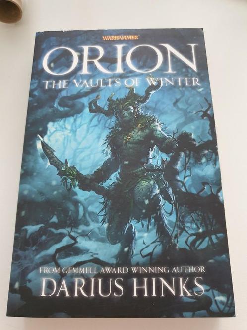 Orion 1 The Vaults of Winter by Darius Hinks Paperback, 2012, Livres, Fantastique, Comme neuf, Enlèvement ou Envoi
