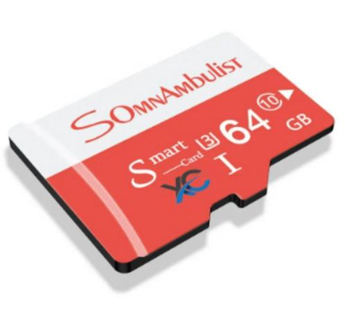 Somnambulist SD Card 64 Go haute vitesse C10 U3, TV, Hi-fi & Vidéo, Photo | Cartes mémoire, Neuf, MicroSD, 64 GB, Enlèvement ou Envoi