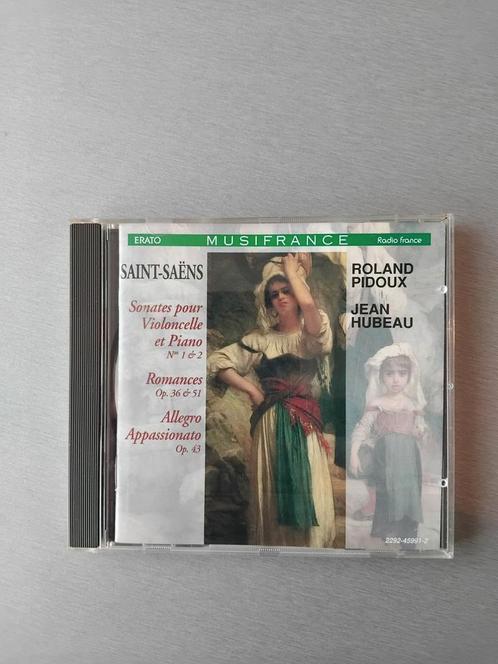 Cd. Saint-Saens.  Sonates.  (Erato)., Cd's en Dvd's, Cd's | Klassiek, Zo goed als nieuw, Ophalen of Verzenden