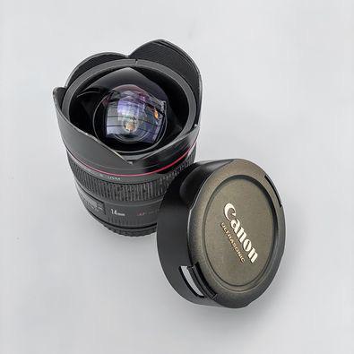 Canon 14mm f/2.8L II EF USM, TV, Hi-fi & Vidéo, Photo | Lentilles & Objectifs, Comme neuf, Objectif grand angle