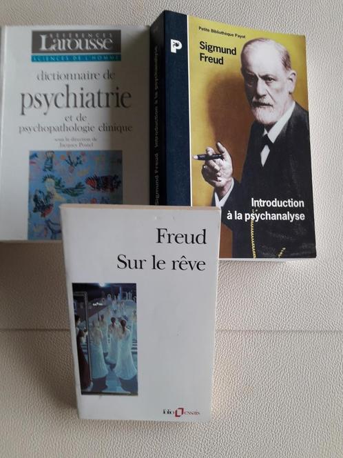 FREUD :INTRODUCTION À LA PSYCHANALYSE+LE RÊVE+DICO psy, Livres, Psychologie, Comme neuf, Enlèvement