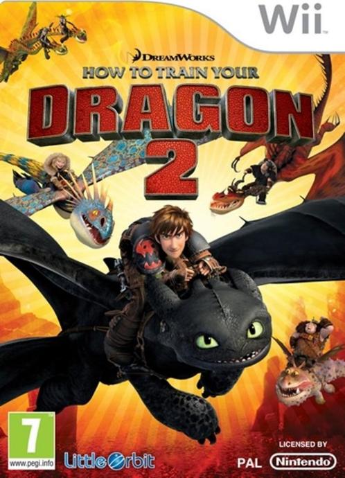 Dreamworks How To Train Your Dragon 2, Consoles de jeu & Jeux vidéo, Jeux | Nintendo Wii, Utilisé, Aventure et Action, 1 joueur