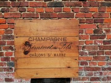 Caisse à Champagne 1954 collection  bar cave caisse à vin