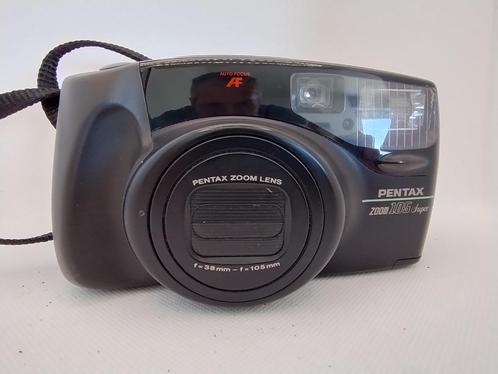 Pentax Zoom 105 Super 35mm Point and Shoot filmcamera, Audio, Tv en Foto, Fotocamera's Digitaal, Zo goed als nieuw, Compact, Pentax