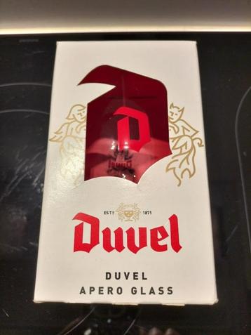 Duvel Apero Glas rode D nieuw in doos