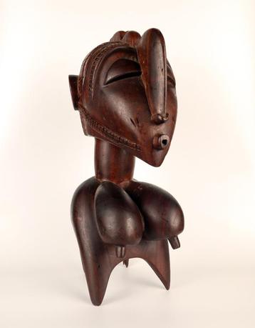 Vintage Handmade Baga D'mba Nimba Female Headdress Shoulder 