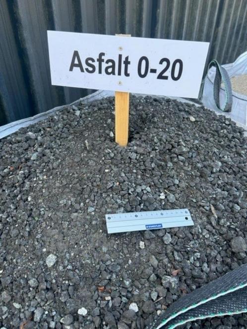 Asfalt 0-20 / 0-40, Tuin en Terras, Zand, Nieuw, Ophalen of Verzenden