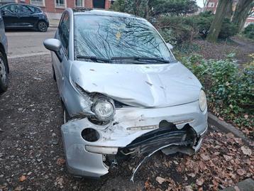 TE KOOP FIAT 500 AUTOMAAT SCHADEWAGEN 