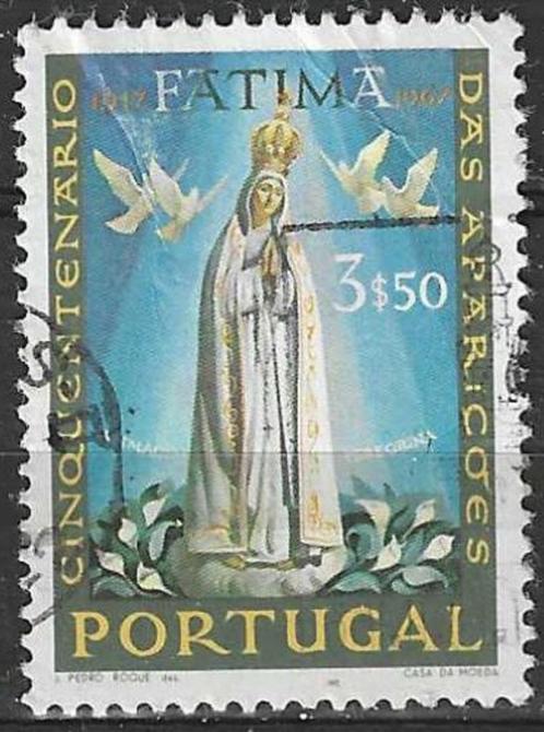 Portugal 1967 - Yvert 1012 - Verschijning van Maria (ST), Timbres & Monnaies, Timbres | Europe | Autre, Affranchi, Portugal, Envoi