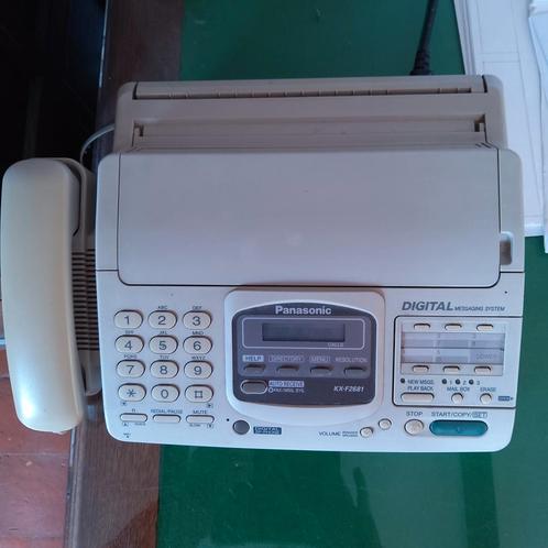 Panasonic: telefoon,kopieert, antwoordapparaat, luidspreker., Télécoms, Fax, Utilisé, Fax, Enlèvement ou Envoi