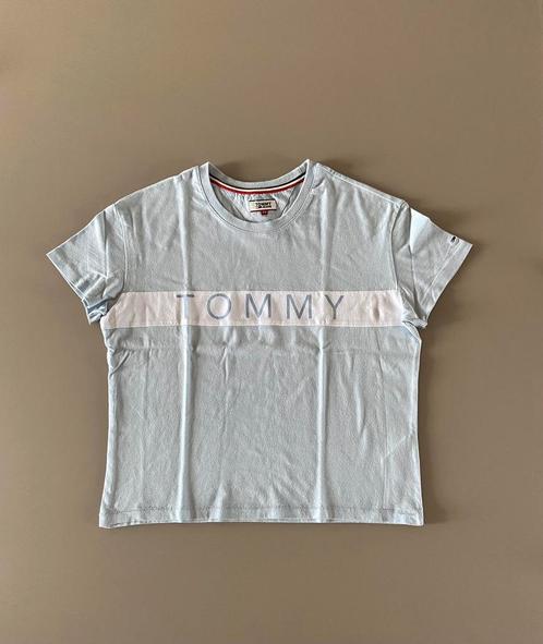 T-shirt bleu clair de Tommy Hilfiger, Vêtements | Femmes, T-shirts, Comme neuf, Taille 34 (XS) ou plus petite, Bleu, Manches courtes