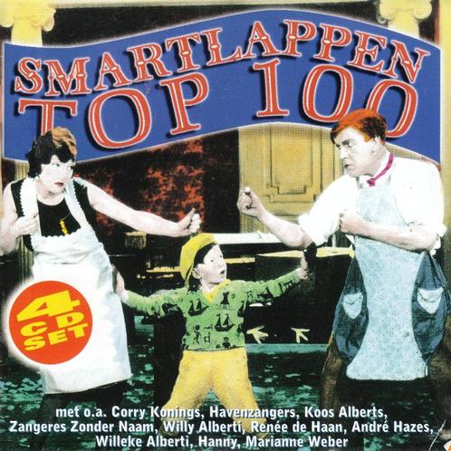 Smartlappen top 100 op 4 CD set, CD & DVD, CD | Compilations, Comme neuf, En néerlandais, Coffret, Envoi