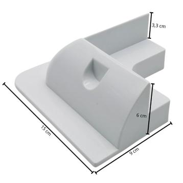 Set van 4 Hoeksteunen voor Montageset Zonnepaneel op Camper