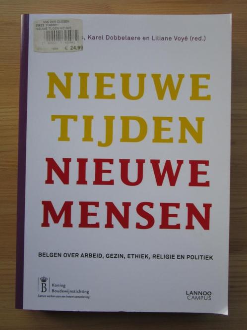 Boek Nieuwe Tijden, Nieuwe Mensen, Livres, Histoire mondiale, Comme neuf, 20e siècle ou après, Enlèvement