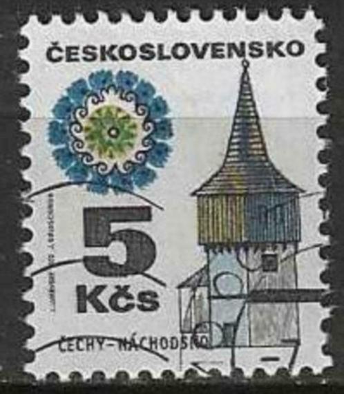 Tsjechoslowakije 1972 - Yvert 1921 - Oude gebouwen (ST), Timbres & Monnaies, Timbres | Europe | Autre, Affranchi, Autres pays