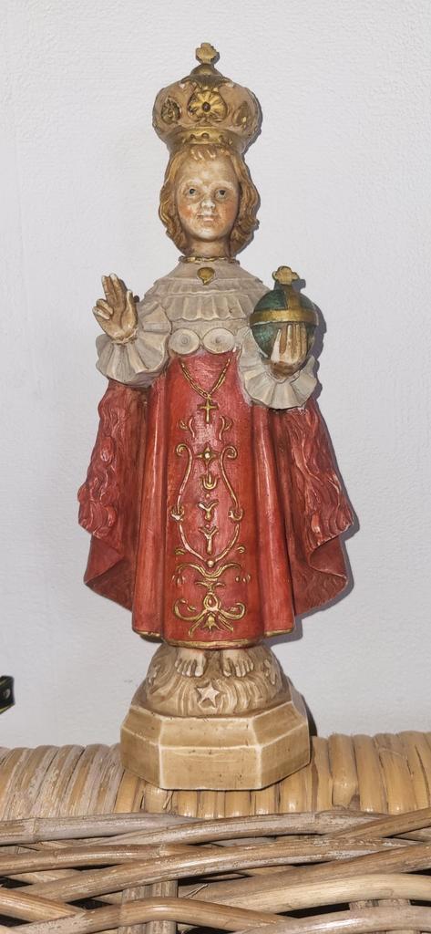 Statue de l'Enfant Jésus de Prague, Collections, Religion, Comme neuf, Christianisme | Catholique, Image, Enlèvement