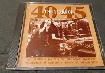 Cd The years of 40-45, de beste muziek uit de oorlogsjaren 