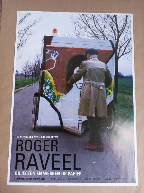 Roger Raveel (affiche de l'exposition 2005), Collections, Posters & Affiches, Neuf, Autres sujets/thèmes, A1 jusqu'à A3, Rectangulaire vertical