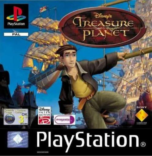 Disney's Treasure Planet, Consoles de jeu & Jeux vidéo, Jeux | Sony PlayStation 1, Utilisé, Aventure et Action, 1 joueur, À partir de 3 ans