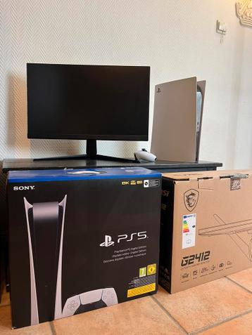 Playstation 5 + Ecran MSI
