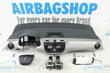 Airbag kit Tableau de bord noir/argent Seat MII facelift