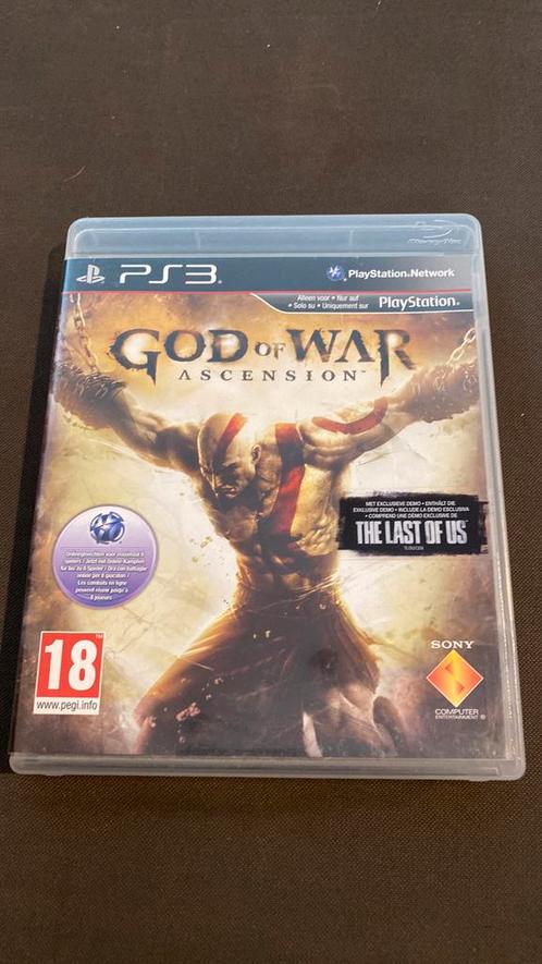 God of War: Ascension, PS3, Consoles de jeu & Jeux vidéo, Jeux | Sony PlayStation 3, Comme neuf, Autres genres, À partir de 18 ans