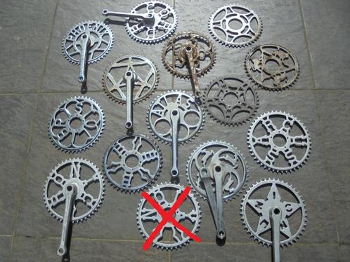 verschillende oude fiets tandwielen te ruil oldtimer antiek, Fietsen en Brommers, Fietsen | Oldtimers, Ophalen of Verzenden