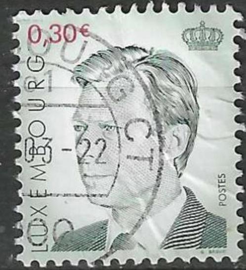 Luxemburg 2001 - Yvert 1495 - Groothertog Henri (ST), Postzegels en Munten, Postzegels | Europa | Overig, Gestempeld, Luxemburg