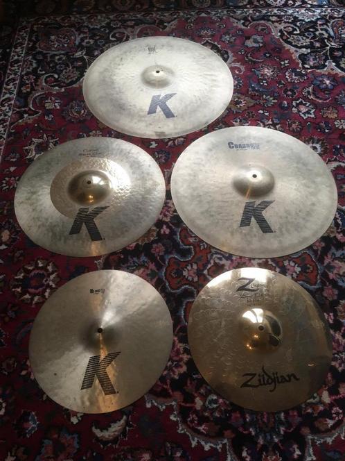 Zildjian K-Serie Cymbals Bekken Set  Bundel - 14, 18, 20, 22, Musique & Instruments, Instruments | Pièces, Comme neuf, Enlèvement ou Envoi
